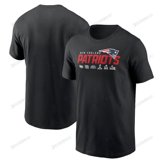 New England Patriots Local Essential T-Shirt - Black