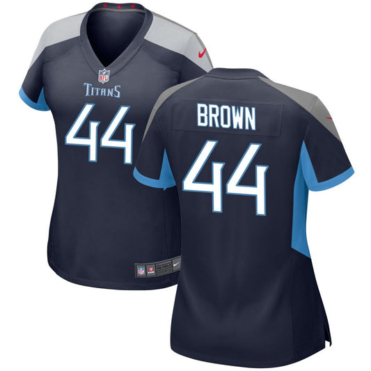 Mike Brown Tennessee Titans Nike Women's Game Jersey - Navy