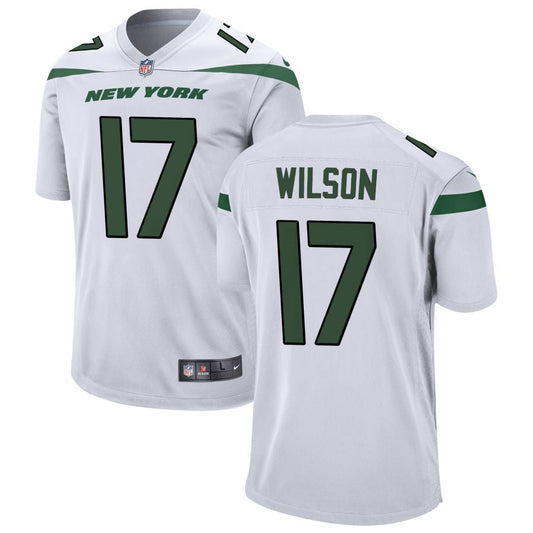 Garrett Wilson New York Jets Nike Game Jersey - White