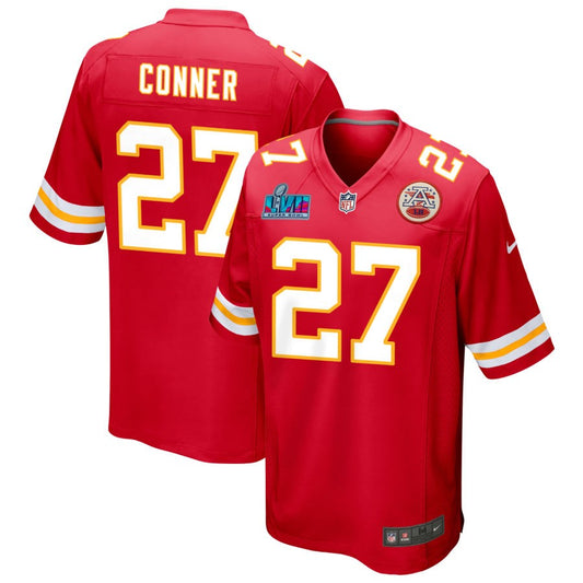 Chamarri Conner Kansas City Chiefs Nike Super Bowl LVII Game Jersey - Red