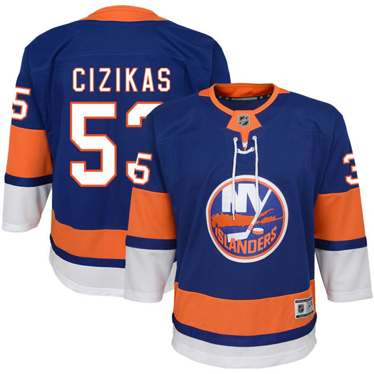 Casey Cizikas New York Islanders Youth Home Premier Jersey - Blue