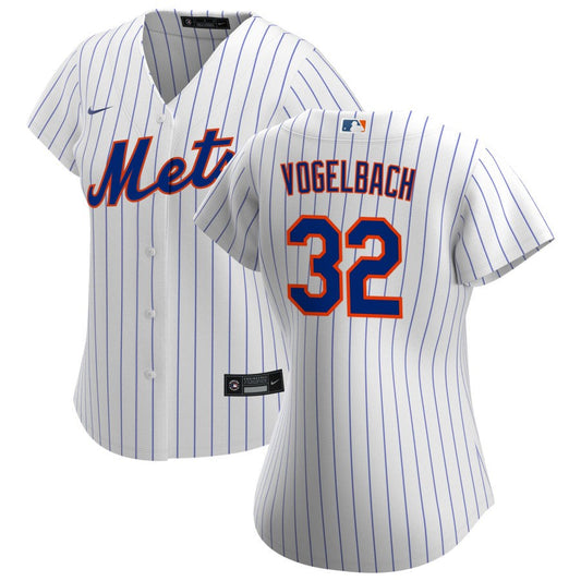 Daniel Vogelbach New York Mets Nike Women's Home Replica Jersey - White