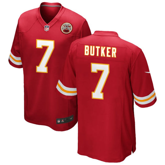 Harrison Butker Kansas City Chiefs Nike Game Jersey - Red