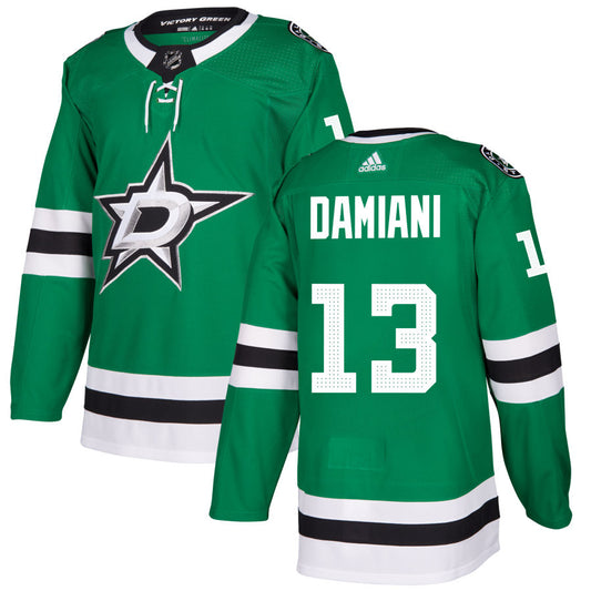 Riley Damiani Dallas Stars adidas Authentic Jersey - Kelly Green