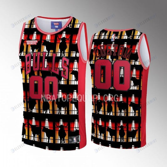 Custom Chicago Bulls NBA & KidSuper Studios Unisex Hometown Jersey