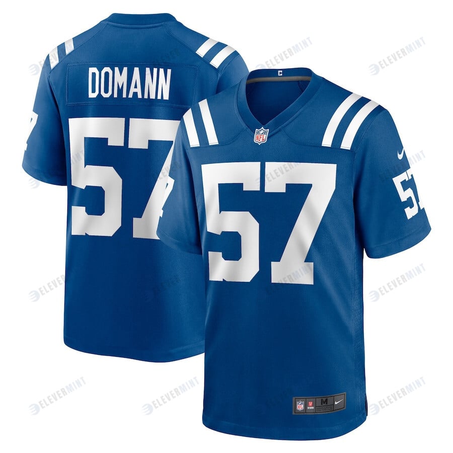 JoJo Domann 57 Indianapolis Colts Men Game Jersey - Royal