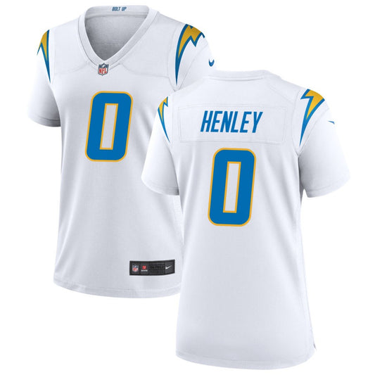 Daiyan Henley Nike Los Angeles Chargers Women's Game Jersey - White