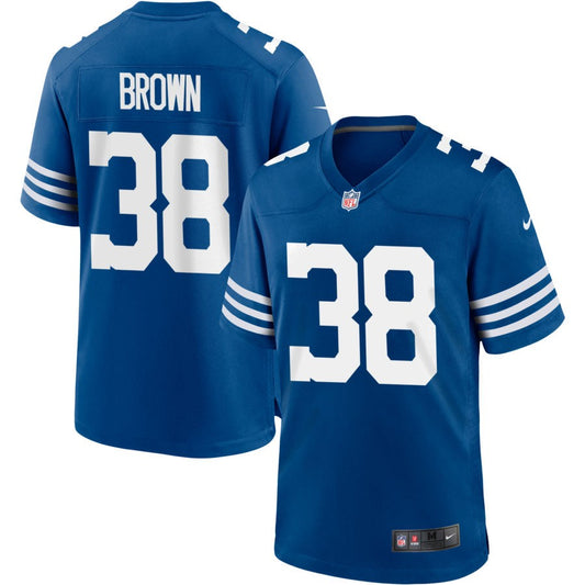 Tony Brown Indianapolis Colts Nike Alternate Jersey - Royal