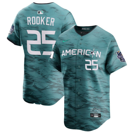 Brent Rooker  American League Nike 2023 MLB All-Star Game Pick-A-Player Limited Jersey - Teal