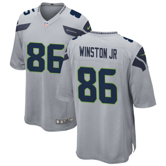 Easop Winston Jr Seattle Seahawks Nike Alternate Game Jersey - Gray