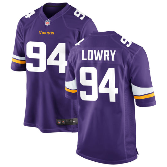 Dean Lowry Minnesota Vikings Nike Vapor Untouchable Elite Jersey - Purple