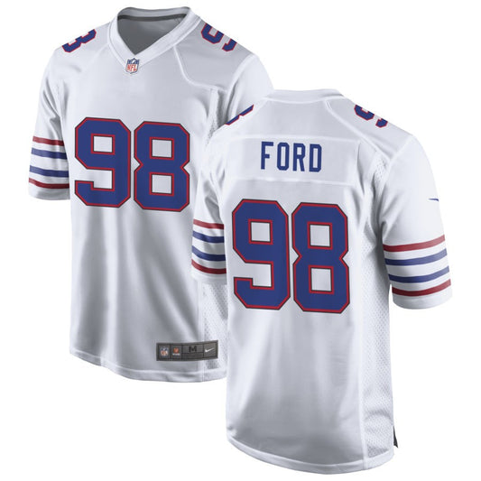 Poona Ford Buffalo Bills Nike Alternate Game Jersey - White