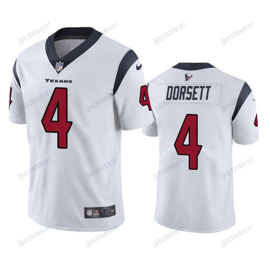 Houston Texans Phillip Dorsett 4 White Vapor Limited Jersey - Men's