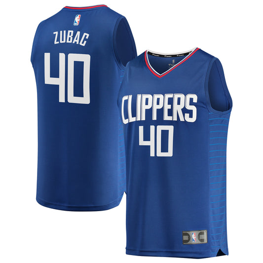 Ivica Zubac LA Clippers Fanatics Branded Fast Break Replica Jersey - Icon Edition - Royal