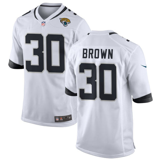 Montaric Brown Jacksonville Jaguars Nike Game Jersey - White