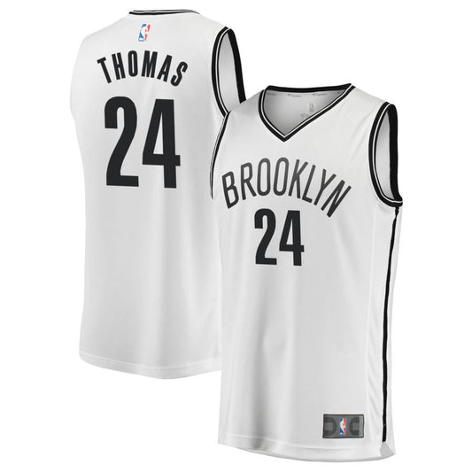 Cam Thomas Brooklyn Nets Fanatics Branded Fast Break Replica Jersey - Association Edition - White