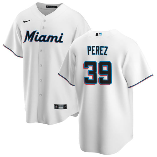 Eury Perez Miami Marlins Nike Youth Home Replica Jersey - White