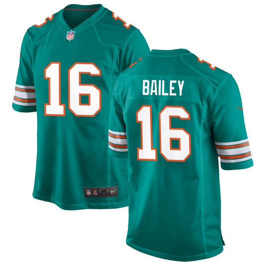 Jake Bailey Miami Dolphins Nike Alternate Game Jersey - Aqua