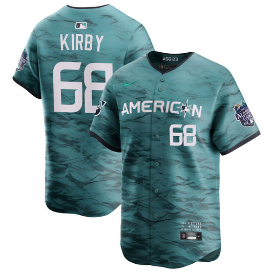 George Kirby  American League Nike 2023 MLB All-Star Game Pick-A-Player Limited Jersey - Teal