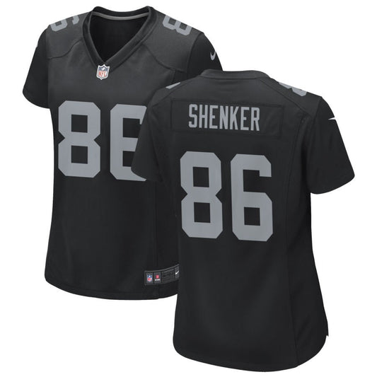 John Samuel Shenker Las Vegas Raiders Nike Women's Game Jersey - Black