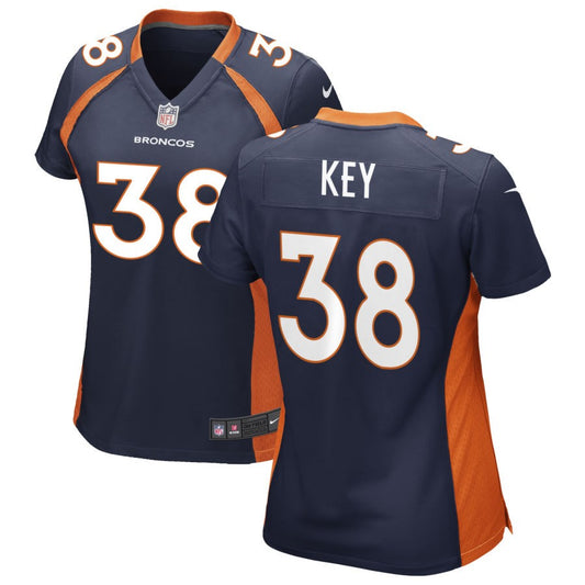 Devon Key Denver Broncos Nike Women's Alternate Game Jersey - Navy