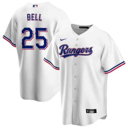 Buddy Bell Texas Rangers Nike Home RetiredReplica Jersey - White