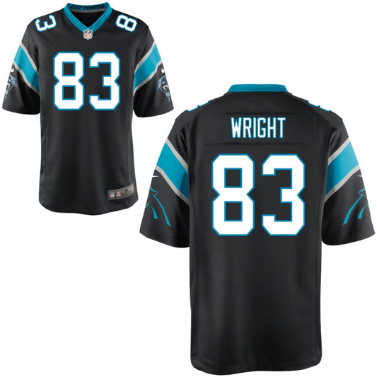 Derek Wright Carolina Panthers Nike Youth Game Jersey - Black