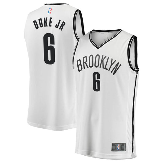 David Duke Jr  Brooklyn Nets Fanatics Branded Youth Fast Break Replica Jersey - Association Edition - White