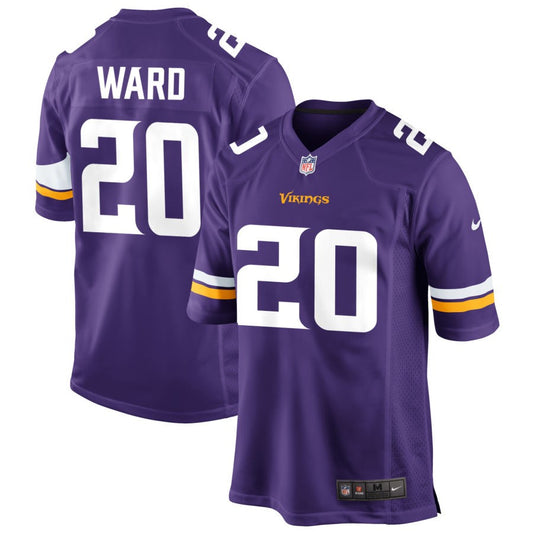 Jay Ward Minnesota Vikings Nike Game Jersey - Purple