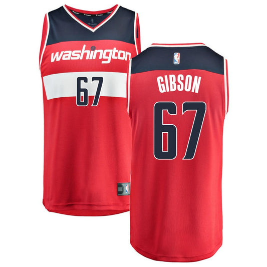 Taj Gibson Washington Wizards Fanatics Branded Fast Break Replica Jersey Red - Icon Edition