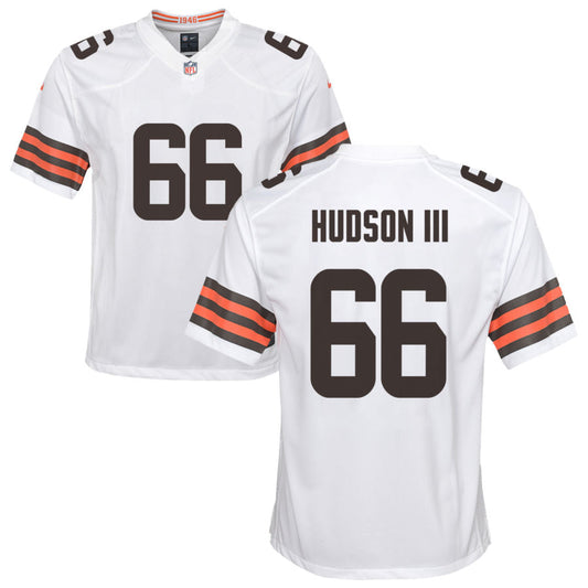 James Hudson III Nike Cleveland Browns Youth Game Jersey - White