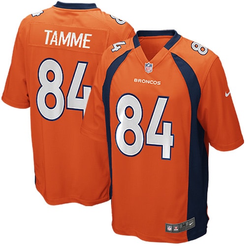 Jacob Tamme Denver Broncos Nike Youth Team Color Game Jersey - Orange