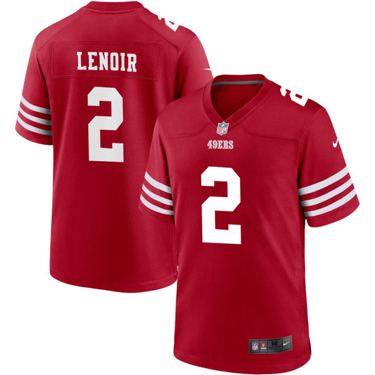 Deommodore Lenoir San Francisco 49ers Nike Youth Game Jersey - Scarlet