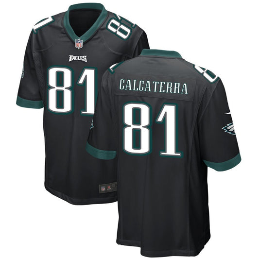 Grant Calcaterra Philadelphia Eagles Nike Alternate Game Jersey - Black