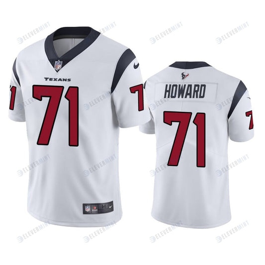 Houston Texans Tytus Howard 71 White Vapor Limited Jerse