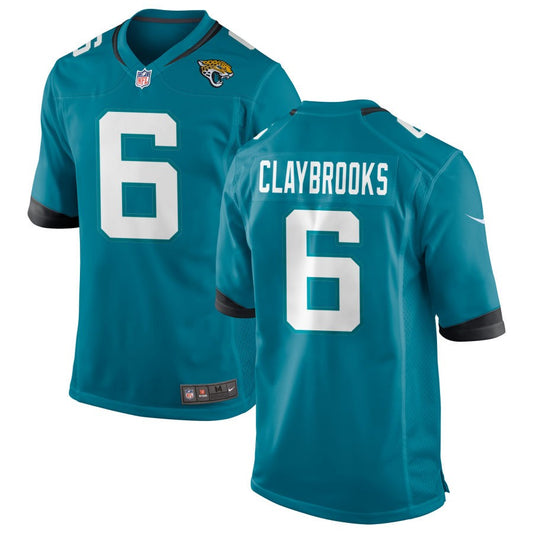 Chris Claybrooks Jacksonville Jaguars Nike Youth Game Jersey - Teal