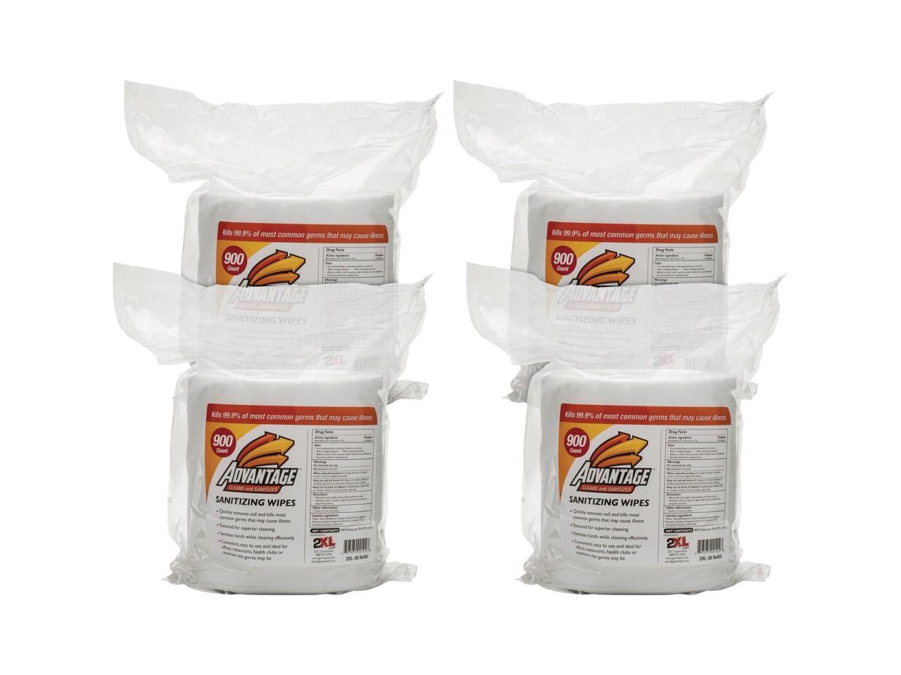 2XL Advantage Sanitizing Wipes