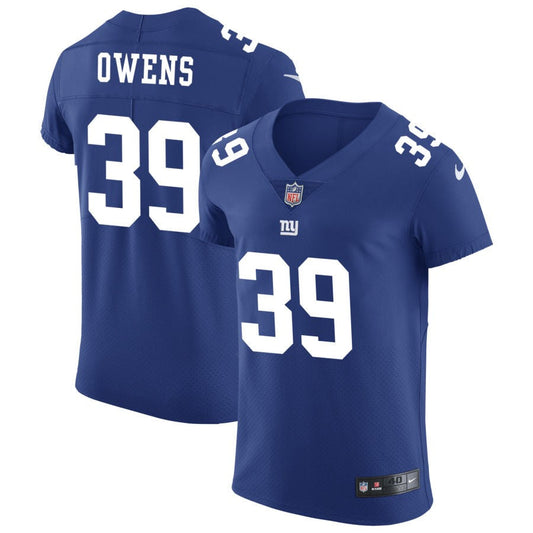 Gervarrius Owens New York Giants Nike Vapor Untouchable Elite Jersey - Royal