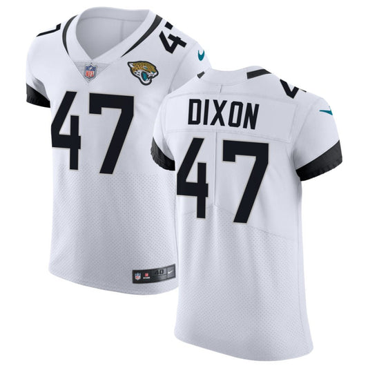 De'Shaan Dixon Jacksonville Jaguars Nike Vapor Untouchable Elite Jersey - White