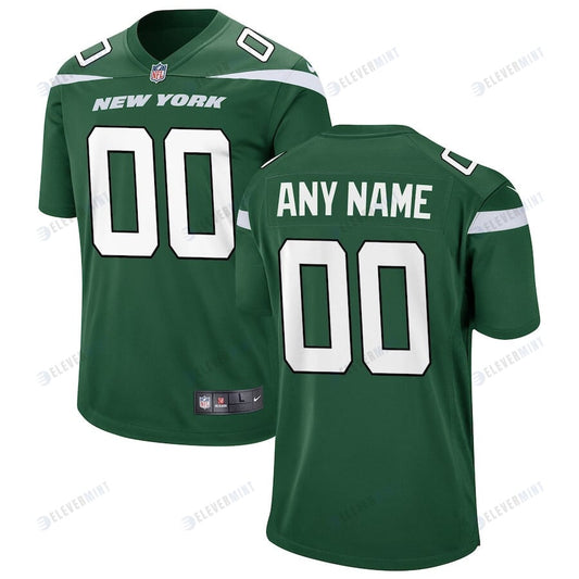 New York Jets YOUTH Custom Game Jersey - Gotham Green