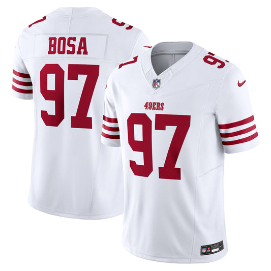 Nick Bosa San Francisco 49ers Nike  Vapor F.U.S.E. Limited Jersey - White