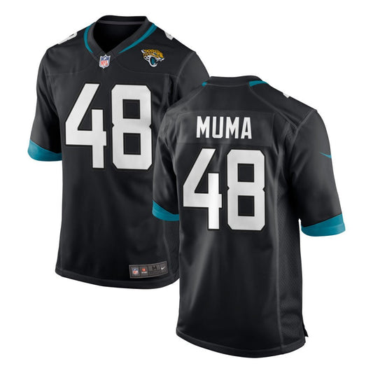 Chad Muma Jacksonville Jaguars Nike Youth Team Color Game Jersey - Black