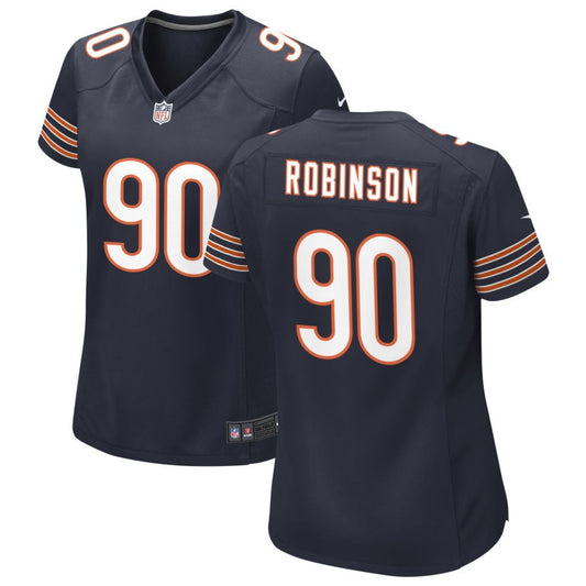 Dominique Robinson Chicago Bears Nike Women's Game Jersey - Navy