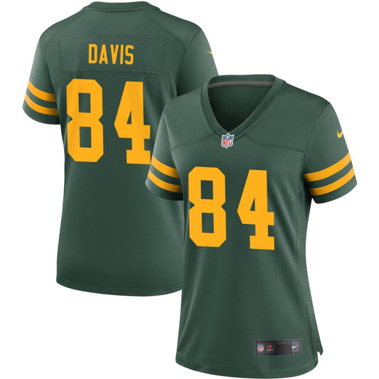 Tyler Davis Green Bay Packers Nike Women's Alternate Jersey - Green