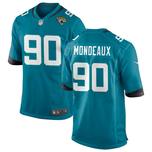 Henry Mondeaux Jacksonville Jaguars Nike Alternate Game Jersey - Teal