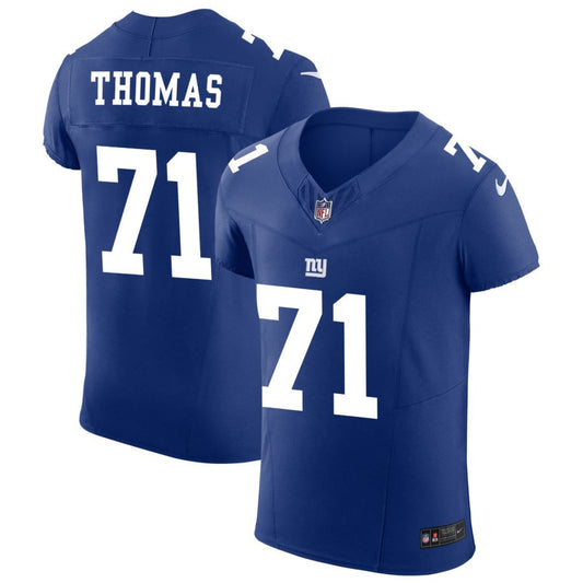 Jaylon Thomas New York Giants Nike Vapor F.U.S.E. Elite Jersey - Royal