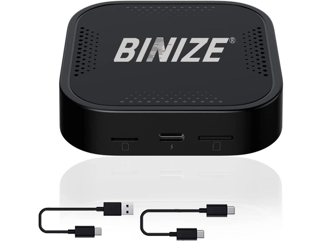 2022 Binize Wireless Android Auto and Wireless CarPlay Ai Box Adapter fit for Apple Cars of 98% from 2015, Bluetooth & WiFi Achieve to Wireless CarPlay, 8 core CPU to Fast auto Connect.