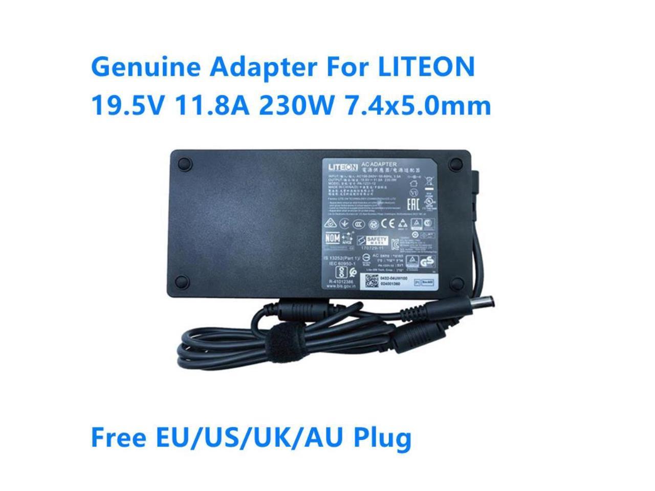 19.5V 11.8A 230W 7.4x5.0mm LITEON PA-1231-12 AC Adapter For Gaming Laptop Charger Power Supply