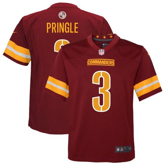 Byron Pringle Washington Commanders Nike Youth Game Player Jersey - Burgundy