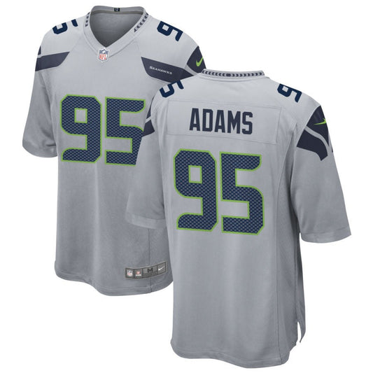 Myles Adams Seattle Seahawks Nike Youth Game Jersey - Gray